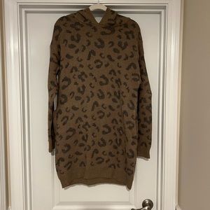 Animal print sweater dress from Three Bird Nest Size small